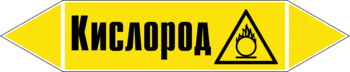 Маркировка трубопровода "кислород" (пленка, 716х148 мм) - Маркировка трубопроводов - Маркировки трубопроводов "ГАЗ" - ohrana.inoy.org