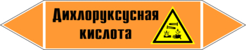 Маркировка трубопровода "дихлоруксусная кислота" (k15, пленка, 358х74 мм)" - Маркировка трубопроводов - Маркировки трубопроводов "КИСЛОТА" - ohrana.inoy.org